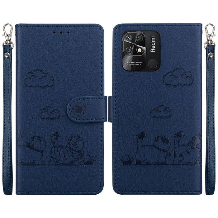 Funda de cuero RFID para teléfono con bonitos gatos, For Redmi Note 13 Pro+ 5G, For Redmi K60 Ultra, For Redmi 12 4G / 5G, For Redmi Note 12S, For Redmi A1+ 4G Global, For Redmi Note 12 Pro 4G, For Redmi Note 12 4G Global, For Redmi A1 / A2            ...