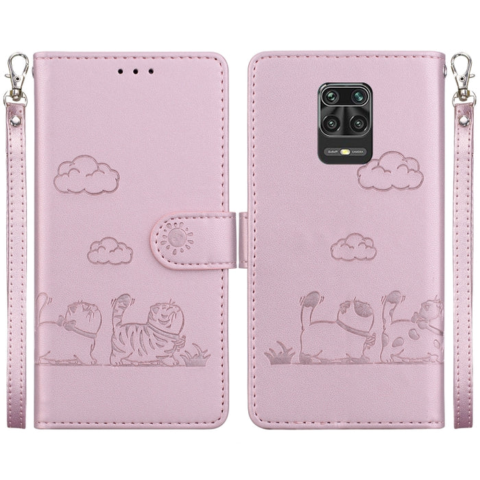 Funda de cuero RFID para teléfono con bonitos gatos, For Redmi Note 13 Pro+ 5G, For Redmi K60 Ultra, For Redmi 12 4G / 5G, For Redmi Note 12S, For Redmi A1+ 4G Global, For Redmi Note 12 Pro 4G, For Redmi Note 12 4G Global, For Redmi A1 / A2            ...