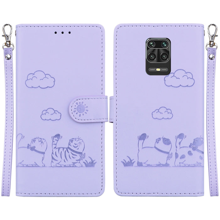 Funda de cuero RFID para teléfono con bonitos gatos, For Redmi Note 13 Pro+ 5G, For Redmi K60 Ultra, For Redmi 12 4G / 5G, For Redmi Note 12S, For Redmi A1+ 4G Global, For Redmi Note 12 Pro 4G, For Redmi Note 12 4G Global, For Redmi A1 / A2            ...
