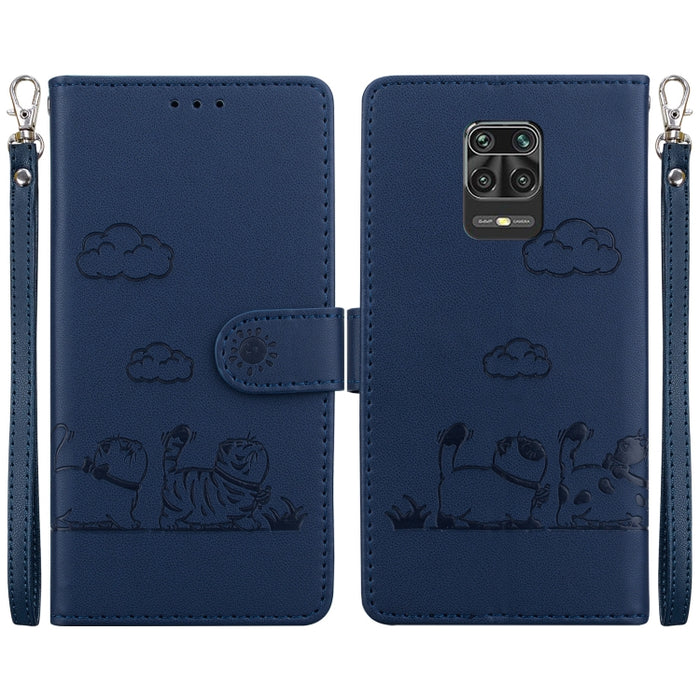 Funda de cuero RFID para teléfono con bonitos gatos, For Redmi Note 13 Pro+ 5G, For Redmi K60 Ultra, For Redmi 12 4G / 5G, For Redmi Note 12S, For Redmi A1+ 4G Global, For Redmi Note 12 Pro 4G, For Redmi Note 12 4G Global, For Redmi A1 / A2            ...