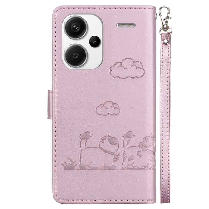 Funda de cuero RFID para teléfono con bonitos gatos, For Redmi Note 13 Pro+ 5G, For Redmi K60 Ultra, For Redmi 12 4G / 5G, For Redmi Note 12S, For Redmi A1+ 4G Global, For Redmi Note 12 Pro 4G, For Redmi Note 12 4G Global, For Redmi A1 / A2            ...
