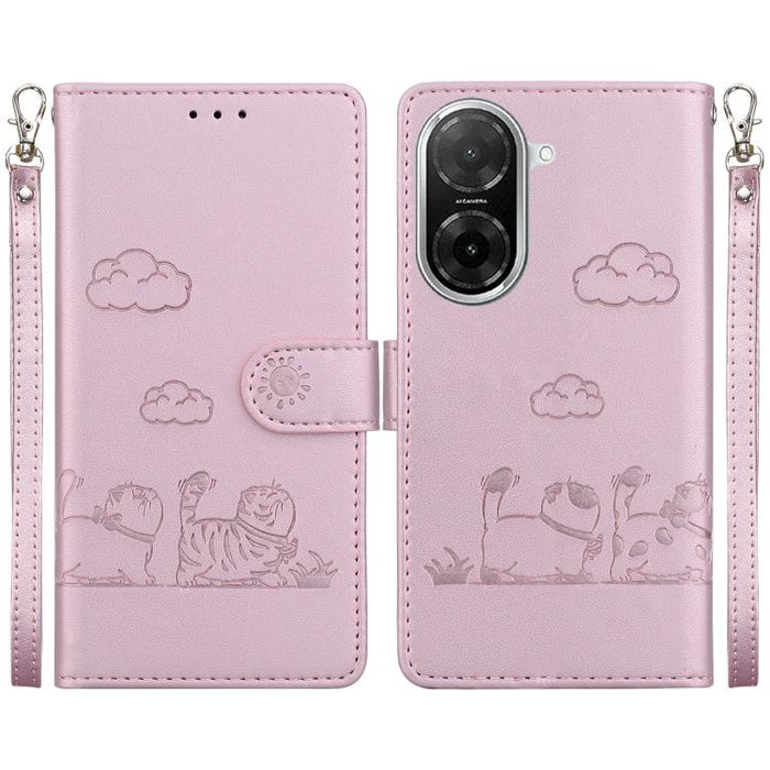 Funda de cuero RFID para teléfono con bonitos gatos, For Redmi A7 Pro 4G / 5G 171mm / Poco C85x 5G, For Redmi 15a 5G, For Redmi Turbo 5 Max 5G / Poco X8 Pro Max 5G, For Redmi Turbo 5 5G / Poco X8 Pro 5G, For Redmi Note 15 Pro+ 5G 163.3mm / Poco M8 Pro ...