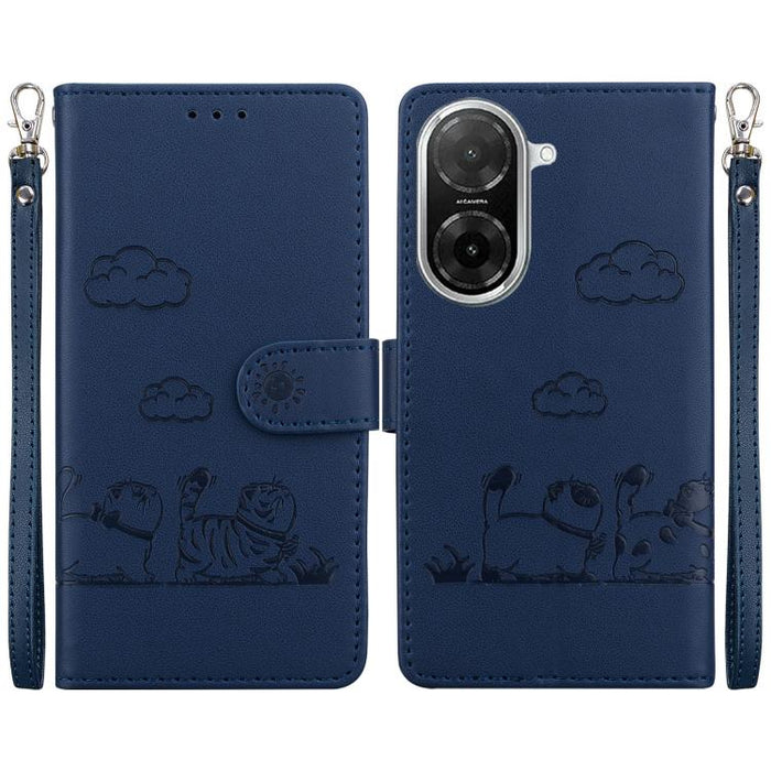 Funda de cuero RFID para teléfono con bonitos gatos, For Redmi A7 Pro 4G / 5G 171mm / Poco C85x 5G, For Redmi 15a 5G, For Redmi Turbo 5 Max 5G / Poco X8 Pro Max 5G, For Redmi Turbo 5 5G / Poco X8 Pro 5G, For Redmi Note 15 Pro+ 5G 163.3mm / Poco M8 Pro ...
