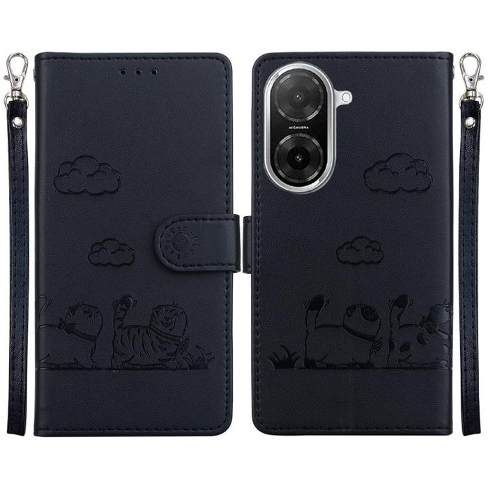 Funda de cuero RFID para teléfono con bonitos gatos, For Redmi A7 Pro 4G / 5G 171mm / Poco C85x 5G, For Redmi 15a 5G, For Redmi Turbo 5 Max 5G / Poco X8 Pro Max 5G, For Redmi Turbo 5 5G / Poco X8 Pro 5G, For Redmi Note 15 Pro+ 5G 163.3mm / Poco M8 Pro ...