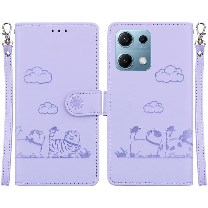 Funda de cuero RFID para teléfono con bonitos gatos, For Redmi A7 Pro 4G / 5G 171mm / Poco C85x 5G, For Redmi 15a 5G, For Redmi Turbo 5 Max 5G / Poco X8 Pro Max 5G, For Redmi Turbo 5 5G / Poco X8 Pro 5G, For Redmi Note 15 Pro+ 5G 163.3mm / Poco M8 Pro ...