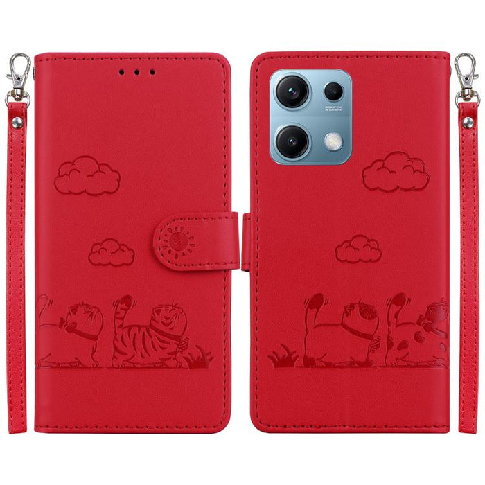 Funda de cuero RFID para teléfono con bonitos gatos, For Redmi A7 Pro 4G / 5G 171mm / Poco C85x 5G, For Redmi 15a 5G, For Redmi Turbo 5 Max 5G / Poco X8 Pro Max 5G, For Redmi Turbo 5 5G / Poco X8 Pro 5G, For Redmi Note 15 Pro+ 5G 163.3mm / Poco M8 Pro ...