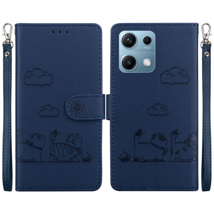 Funda de cuero RFID para teléfono con bonitos gatos, For Redmi A7 Pro 4G / 5G 171mm / Poco C85x 5G, For Redmi 15a 5G, For Redmi Turbo 5 Max 5G / Poco X8 Pro Max 5G, For Redmi Turbo 5 5G / Poco X8 Pro 5G, For Redmi Note 15 Pro+ 5G 163.3mm / Poco M8 Pro ...
