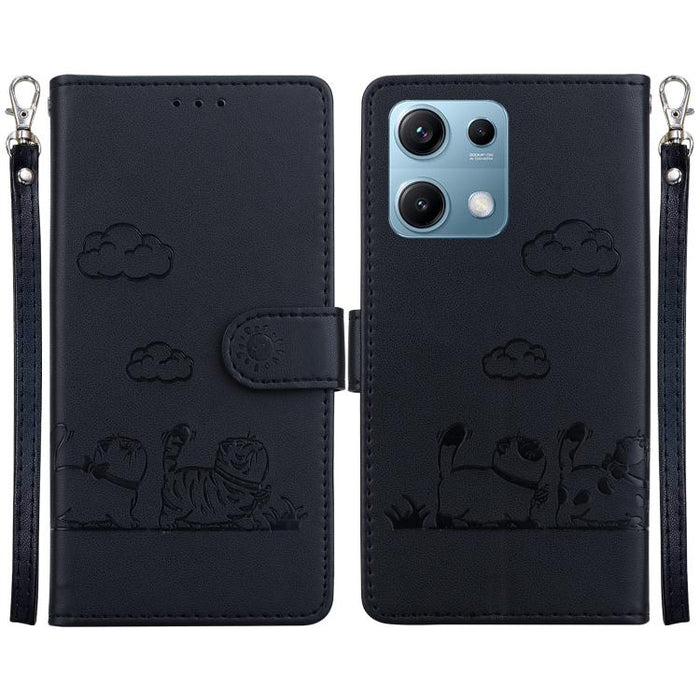 Funda de cuero RFID para teléfono con bonitos gatos, For Redmi A7 Pro 4G / 5G 171mm / Poco C85x 5G, For Redmi 15a 5G, For Redmi Turbo 5 Max 5G / Poco X8 Pro Max 5G, For Redmi Turbo 5 5G / Poco X8 Pro 5G, For Redmi Note 15 Pro+ 5G 163.3mm / Poco M8 Pro ...