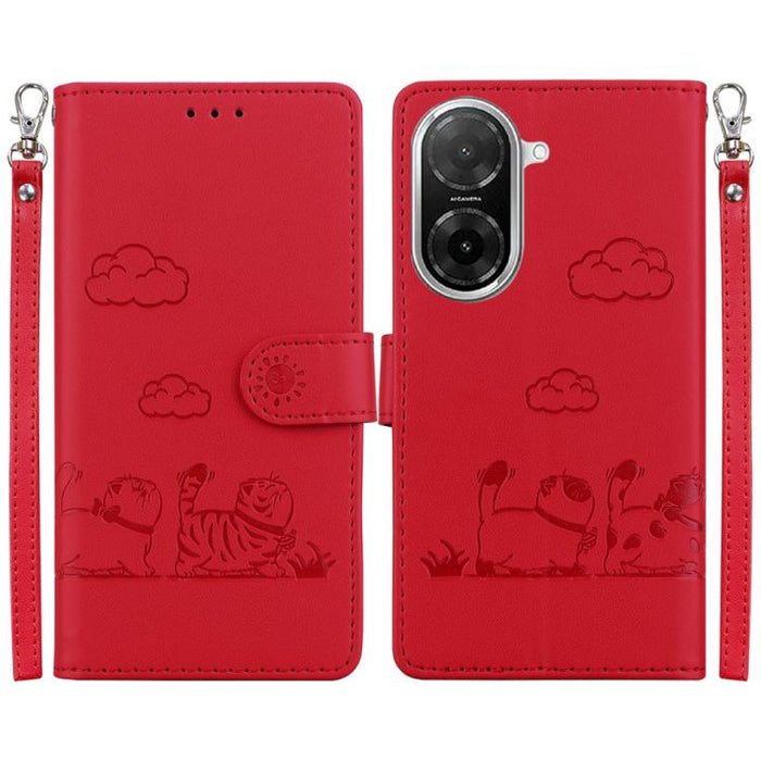 Funda de cuero RFID para teléfono con bonitos gatos, For Redmi A7 Pro 4G / 5G 171mm / Poco C85x 5G, For Redmi 15a 5G, For Redmi Turbo 5 Max 5G / Poco X8 Pro Max 5G, For Redmi Turbo 5 5G / Poco X8 Pro 5G, For Redmi Note 15 Pro+ 5G 163.3mm / Poco M8 Pro ...
