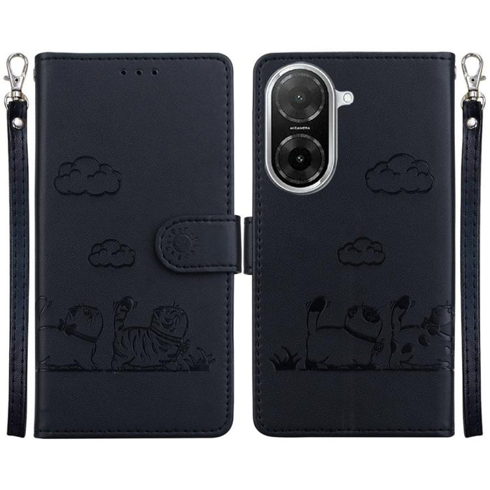 Funda de cuero RFID para teléfono con bonitos gatos, For Redmi A7 Pro 4G / 5G 171mm / Poco C85x 5G, For Redmi 15a 5G, For Redmi Turbo 5 Max 5G / Poco X8 Pro Max 5G, For Redmi Turbo 5 5G / Poco X8 Pro 5G, For Redmi Note 15 Pro+ 5G 163.3mm / Poco M8 Pro ...