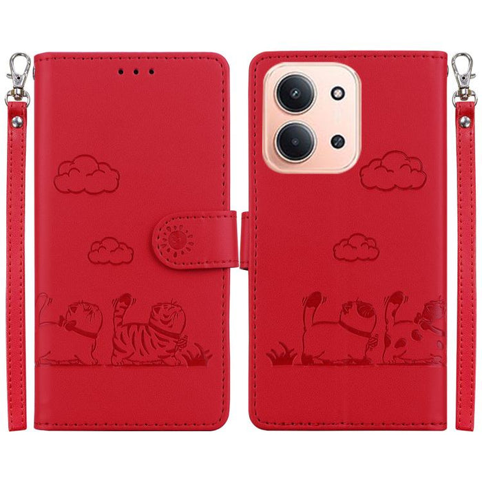 Funda de cuero RFID para teléfono con bonitos gatos, For Redmi A7 Pro 4G / 5G 171mm / Poco C85x 5G, For Redmi 15a 5G, For Redmi Turbo 5 Max 5G / Poco X8 Pro Max 5G, For Redmi Turbo 5 5G / Poco X8 Pro 5G, For Redmi Note 15 Pro+ 5G 163.3mm / Poco M8 Pro ...