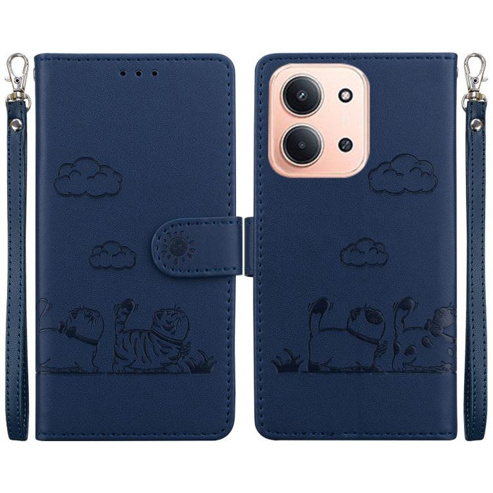 Funda de cuero RFID para teléfono con bonitos gatos, For Redmi A7 Pro 4G / 5G 171mm / Poco C85x 5G, For Redmi 15a 5G, For Redmi Turbo 5 Max 5G / Poco X8 Pro Max 5G, For Redmi Turbo 5 5G / Poco X8 Pro 5G, For Redmi Note 15 Pro+ 5G 163.3mm / Poco M8 Pro ...