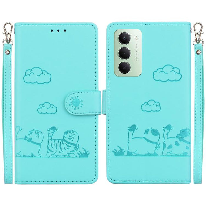 Funda de cuero RFID para teléfono con bonitos gatos, For Redmi A7 Pro 4G / 5G 171mm / Poco C85x 5G, For Redmi 15a 5G, For Redmi Turbo 5 Max 5G / Poco X8 Pro Max 5G, For Redmi Turbo 5 5G / Poco X8 Pro 5G, For Redmi Note 15 Pro+ 5G 163.3mm / Poco M8 Pro ...