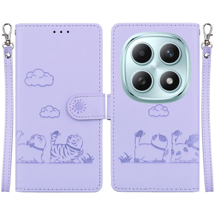 Funda de cuero RFID para teléfono con bonitos gatos, For Redmi A7 Pro 4G / 5G 171mm / Poco C85x 5G, For Redmi 15a 5G, For Redmi Turbo 5 Max 5G / Poco X8 Pro Max 5G, For Redmi Turbo 5 5G / Poco X8 Pro 5G, For Redmi Note 15 Pro+ 5G 163.3mm / Poco M8 Pro ...