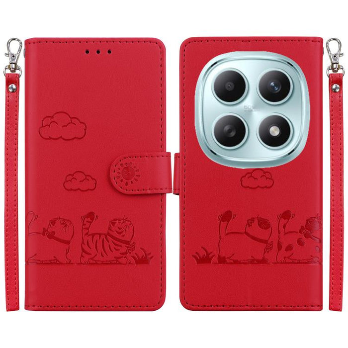 Funda de cuero RFID para teléfono con bonitos gatos, For Redmi A7 Pro 4G / 5G 171mm / Poco C85x 5G, For Redmi 15a 5G, For Redmi Turbo 5 Max 5G / Poco X8 Pro Max 5G, For Redmi Turbo 5 5G / Poco X8 Pro 5G, For Redmi Note 15 Pro+ 5G 163.3mm / Poco M8 Pro ...