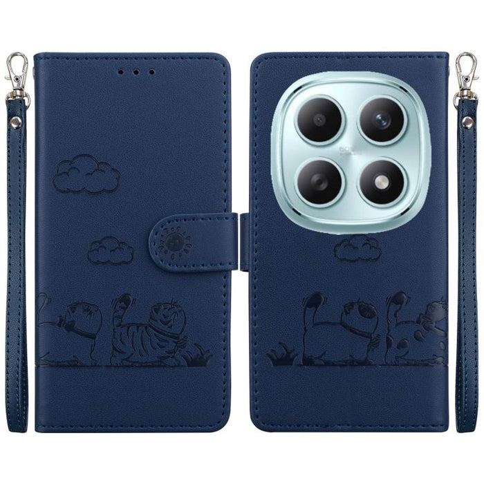 Funda de cuero RFID para teléfono con bonitos gatos, For Redmi A7 Pro 4G / 5G 171mm / Poco C85x 5G, For Redmi 15a 5G, For Redmi Turbo 5 Max 5G / Poco X8 Pro Max 5G, For Redmi Turbo 5 5G / Poco X8 Pro 5G, For Redmi Note 15 Pro+ 5G 163.3mm / Poco M8 Pro ...