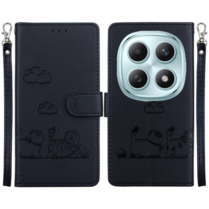 Funda de cuero RFID para teléfono con bonitos gatos, For Redmi A7 Pro 4G / 5G 171mm / Poco C85x 5G, For Redmi 15a 5G, For Redmi Turbo 5 Max 5G / Poco X8 Pro Max 5G, For Redmi Turbo 5 5G / Poco X8 Pro 5G, For Redmi Note 15 Pro+ 5G 163.3mm / Poco M8 Pro ...
