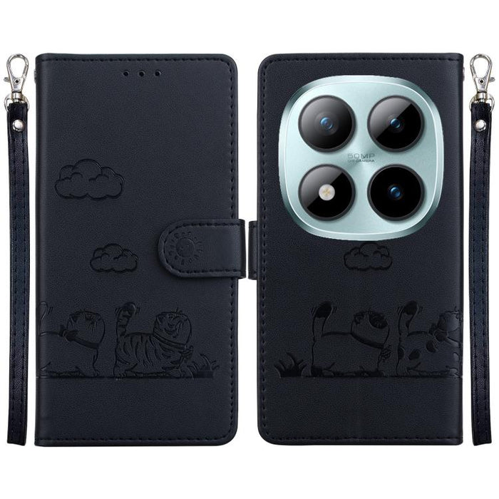 Funda de cuero RFID para teléfono con bonitos gatos, For Redmi A7 Pro 4G / 5G 171mm / Poco C85x 5G, For Redmi 15a 5G, For Redmi Turbo 5 Max 5G / Poco X8 Pro Max 5G, For Redmi Turbo 5 5G / Poco X8 Pro 5G, For Redmi Note 15 Pro+ 5G 163.3mm / Poco M8 Pro ...