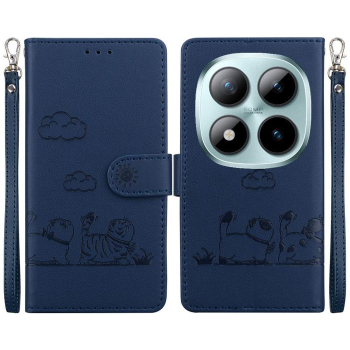 Funda de cuero RFID para teléfono con bonitos gatos, For Redmi A7 Pro 4G / 5G 171mm / Poco C85x 5G, For Redmi 15a 5G, For Redmi Turbo 5 Max 5G / Poco X8 Pro Max 5G, For Redmi Turbo 5 5G / Poco X8 Pro 5G, For Redmi Note 15 Pro+ 5G 163.3mm / Poco M8 Pro ...