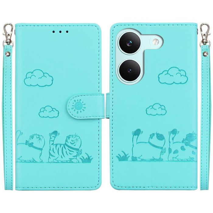Funda de cuero RFID para teléfono con bonitos gatos, For Redmi A7 Pro 4G / 5G 171mm / Poco C85x 5G, For Redmi 15a 5G, For Redmi Turbo 5 Max 5G / Poco X8 Pro Max 5G, For Redmi Turbo 5 5G / Poco X8 Pro 5G, For Redmi Note 15 Pro+ 5G 163.3mm / Poco M8 Pro ...