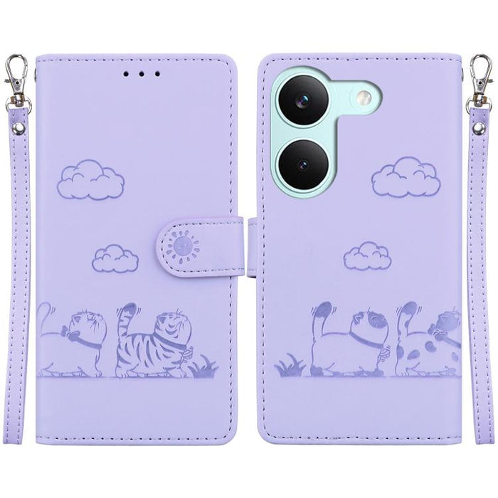 Funda de cuero RFID para teléfono con bonitos gatos, For Redmi A7 Pro 4G / 5G 171mm / Poco C85x 5G, For Redmi 15a 5G, For Redmi Turbo 5 Max 5G / Poco X8 Pro Max 5G, For Redmi Turbo 5 5G / Poco X8 Pro 5G, For Redmi Note 15 Pro+ 5G 163.3mm / Poco M8 Pro ...