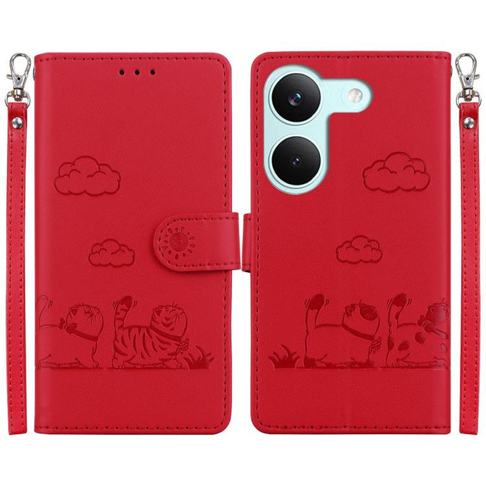 Funda de cuero RFID para teléfono con bonitos gatos, For Redmi A7 Pro 4G / 5G 171mm / Poco C85x 5G, For Redmi 15a 5G, For Redmi Turbo 5 Max 5G / Poco X8 Pro Max 5G, For Redmi Turbo 5 5G / Poco X8 Pro 5G, For Redmi Note 15 Pro+ 5G 163.3mm / Poco M8 Pro ...