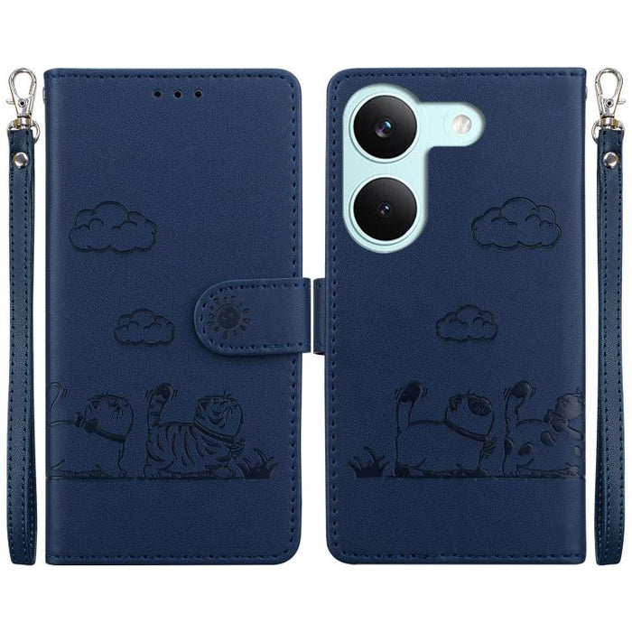 Funda de cuero RFID para teléfono con bonitos gatos, For Redmi A7 Pro 4G / 5G 171mm / Poco C85x 5G, For Redmi 15a 5G, For Redmi Turbo 5 Max 5G / Poco X8 Pro Max 5G, For Redmi Turbo 5 5G / Poco X8 Pro 5G, For Redmi Note 15 Pro+ 5G 163.3mm / Poco M8 Pro ...
