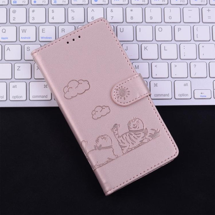 Funda de cuero RFID para teléfono con bonitos gatos, For Redmi A7 Pro 4G / 5G 171mm / Poco C85x 5G, For Redmi 15a 5G, For Redmi Turbo 5 Max 5G / Poco X8 Pro Max 5G, For Redmi Turbo 5 5G / Poco X8 Pro 5G, For Redmi Note 15 Pro+ 5G 163.3mm / Poco M8 Pro ...