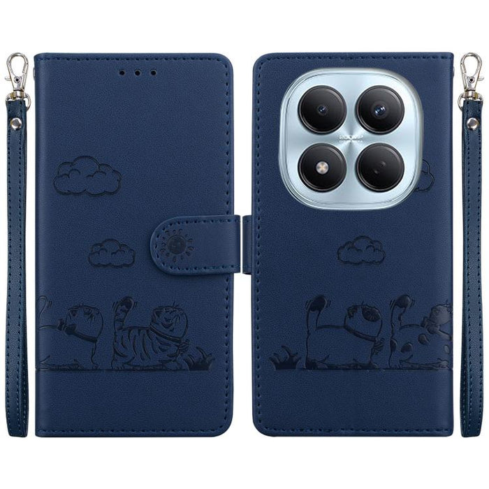 Funda de cuero RFID para teléfono con bonitos gatos, For Redmi A7 Pro 4G / 5G 171mm / Poco C85x 5G, For Redmi 15a 5G, For Redmi Turbo 5 Max 5G / Poco X8 Pro Max 5G, For Redmi Turbo 5 5G / Poco X8 Pro 5G, For Redmi Note 15 Pro+ 5G 163.3mm / Poco M8 Pro ...