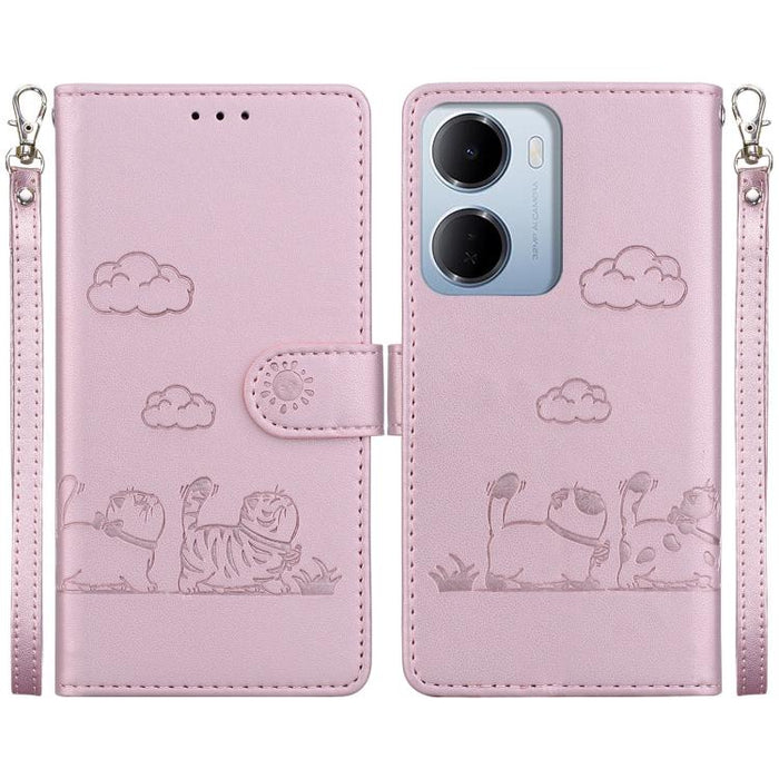Funda de cuero RFID para teléfono con bonitos gatos, For Redmi A7 Pro 4G / 5G 171mm / Poco C85x 5G, For Redmi 15a 5G, For Redmi Turbo 5 Max 5G / Poco X8 Pro Max 5G, For Redmi Turbo 5 5G / Poco X8 Pro 5G, For Redmi Note 15 Pro+ 5G 163.3mm / Poco M8 Pro ...