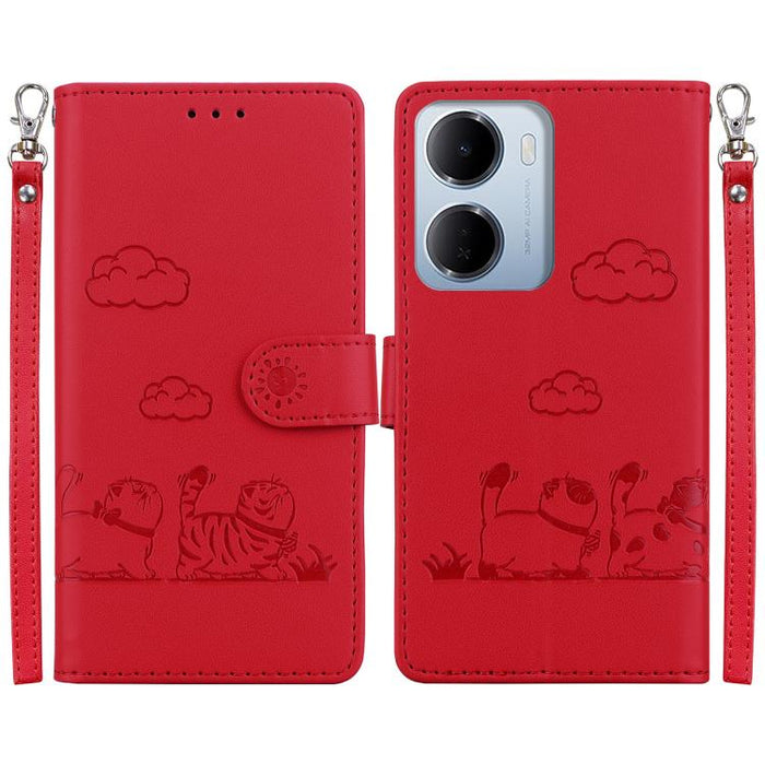 Funda de cuero RFID para teléfono con bonitos gatos, For Redmi A7 Pro 4G / 5G 171mm / Poco C85x 5G, For Redmi 15a 5G, For Redmi Turbo 5 Max 5G / Poco X8 Pro Max 5G, For Redmi Turbo 5 5G / Poco X8 Pro 5G, For Redmi Note 15 Pro+ 5G 163.3mm / Poco M8 Pro ...