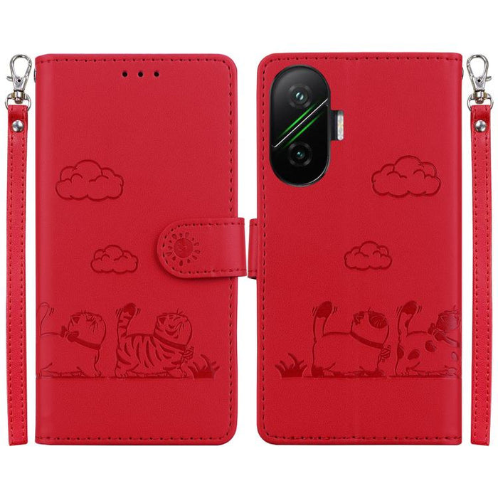 Funda de cuero RFID para teléfono con bonitos gatos, For Redmi A7 Pro 4G / 5G 171mm / Poco C85x 5G, For Redmi 15a 5G, For Redmi Turbo 5 Max 5G / Poco X8 Pro Max 5G, For Redmi Turbo 5 5G / Poco X8 Pro 5G, For Redmi Note 15 Pro+ 5G 163.3mm / Poco M8 Pro ...