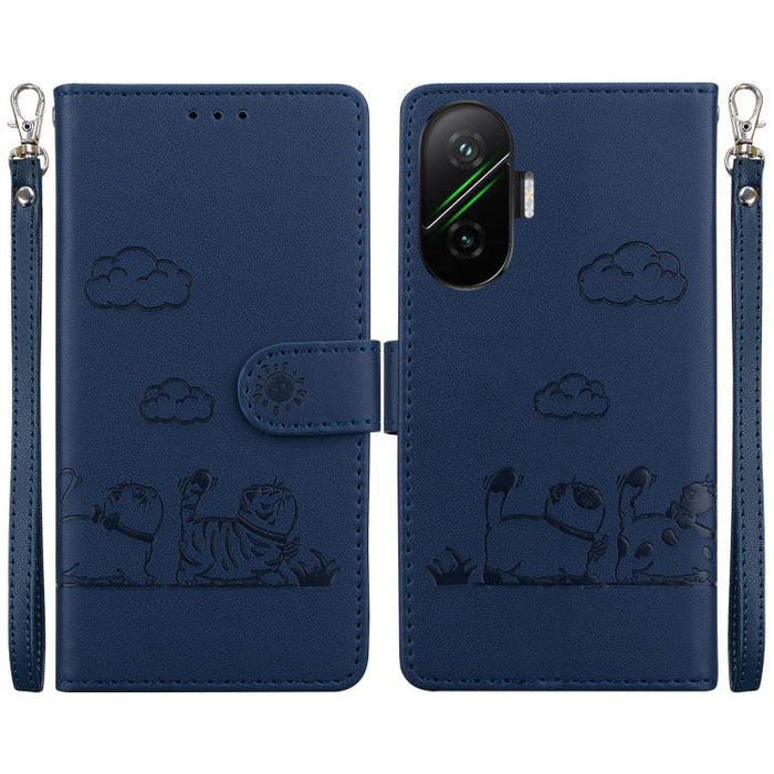 Funda de cuero RFID para teléfono con bonitos gatos, For Redmi A7 Pro 4G / 5G 171mm / Poco C85x 5G, For Redmi 15a 5G, For Redmi Turbo 5 Max 5G / Poco X8 Pro Max 5G, For Redmi Turbo 5 5G / Poco X8 Pro 5G, For Redmi Note 15 Pro+ 5G 163.3mm / Poco M8 Pro ...