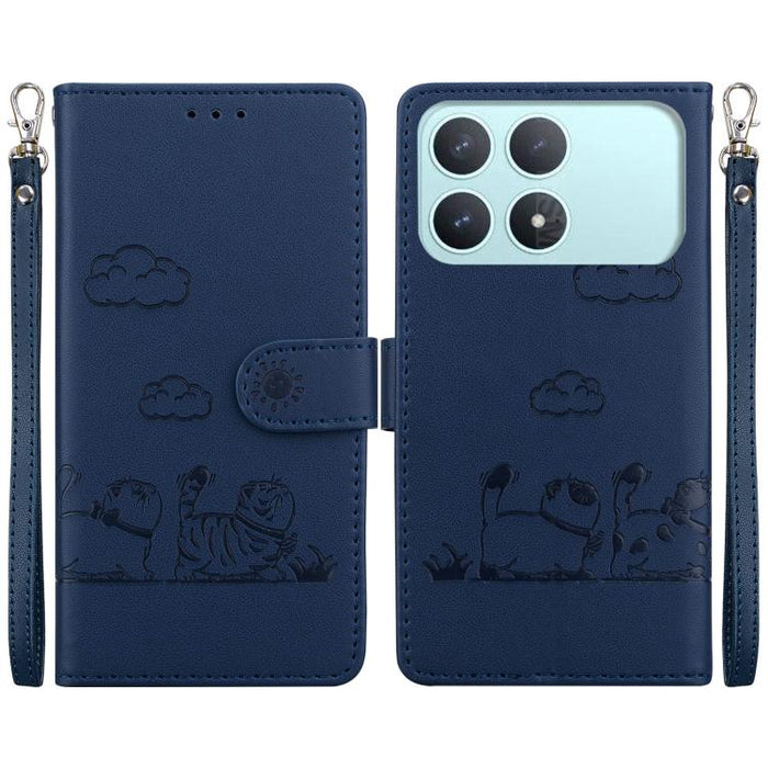 Funda de cuero RFID para teléfono con bonitos gatos, For Redmi A7 Pro 4G / 5G 171mm / Poco C85x 5G, For Redmi 15a 5G, For Redmi Turbo 5 Max 5G / Poco X8 Pro Max 5G, For Redmi Turbo 5 5G / Poco X8 Pro 5G, For Redmi Note 15 Pro+ 5G 163.3mm / Poco M8 Pro ...