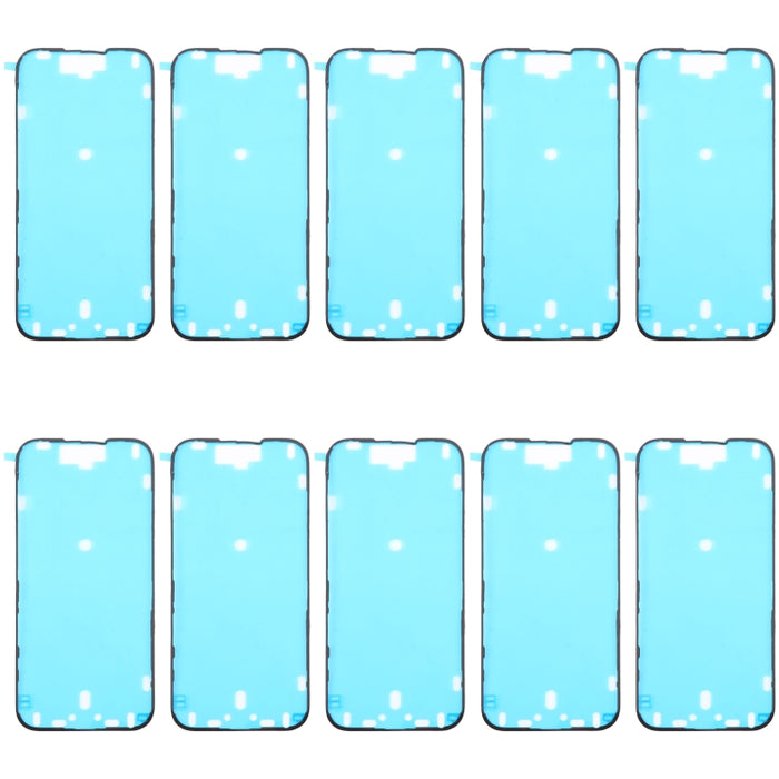 10 pegatinas adhesivas impermeables para bisel de marco de LCD, For iPhone 16e, For iPhone 16 Pro Max, For iPhone 16 Pro, For iPhone 16 Plus, For iPhone 16