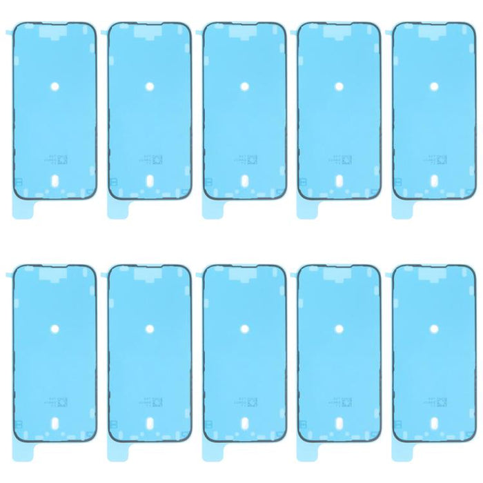 10 pegatinas adhesivas impermeables para bisel de marco de LCD, For iPhone 16e, For iPhone 16 Pro Max, For iPhone 16 Pro, For iPhone 16 Plus, For iPhone 16