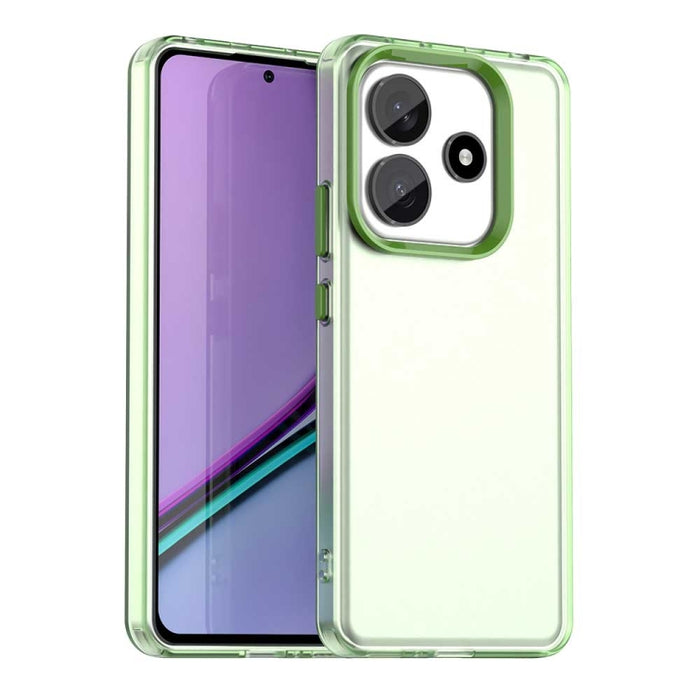 Funda híbrida de TPU para teléfono Candy PC a prueba de golpes, For Redmi Turbo 5 / Poco X8 Pro 5G, For Redmi Turbo 5 Max / Poco X8 Pro Max, For Redmi Note 15 Pro+ 5G Global 163.3mm, For Redmi Note 15 5G / 4G Global 164mm                               ...