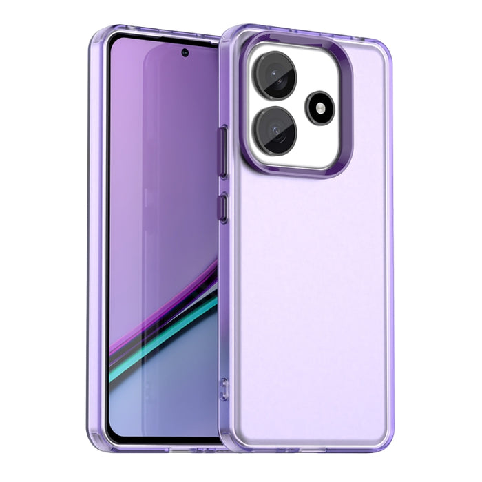 Funda híbrida de TPU para teléfono Candy PC a prueba de golpes, For Redmi Turbo 5 / Poco X8 Pro 5G, For Redmi Turbo 5 Max / Poco X8 Pro Max, For Redmi Note 15 Pro+ 5G Global 163.3mm, For Redmi Note 15 5G / 4G Global 164mm                               ...