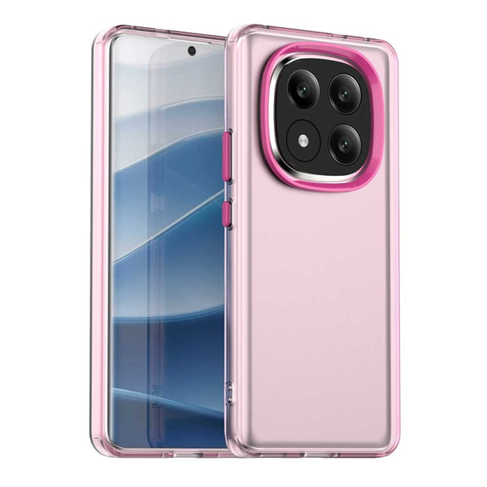 Funda híbrida de TPU para teléfono Candy PC a prueba de golpes, For Redmi Turbo 5 / Poco X8 Pro 5G, For Redmi Turbo 5 Max / Poco X8 Pro Max, For Redmi Note 15 Pro+ 5G Global 163.3mm, For Redmi Note 15 5G / 4G Global 164mm                               ...