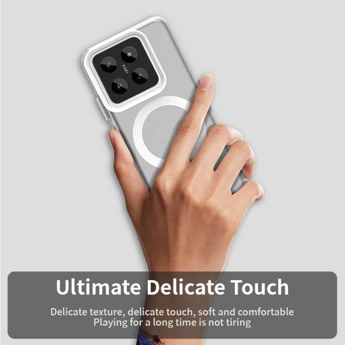 Funda híbrida de TPU para PC y Magsafe Candy, For Xiaomi 14 Pro, For Xiaomi 14, For Xiaomi Poco X5 Pro 5G