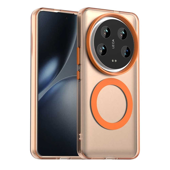Funda híbrida de TPU para PC y Magsafe Candy, For Xiaomi 14 Pro, For Xiaomi 14, For Xiaomi Poco X5 Pro 5G