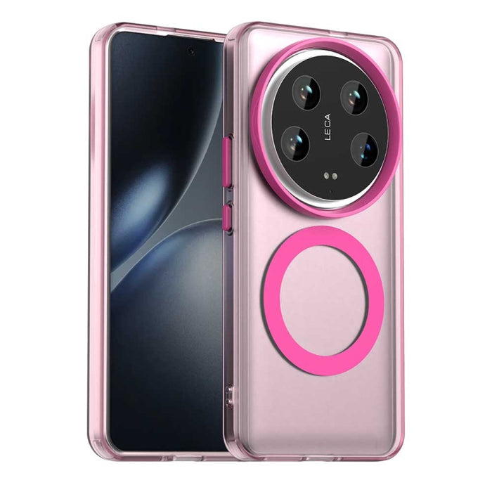 Funda híbrida de TPU para PC y Magsafe Candy, For Xiaomi 14 Pro, For Xiaomi 14, For Xiaomi Poco X5 Pro 5G
