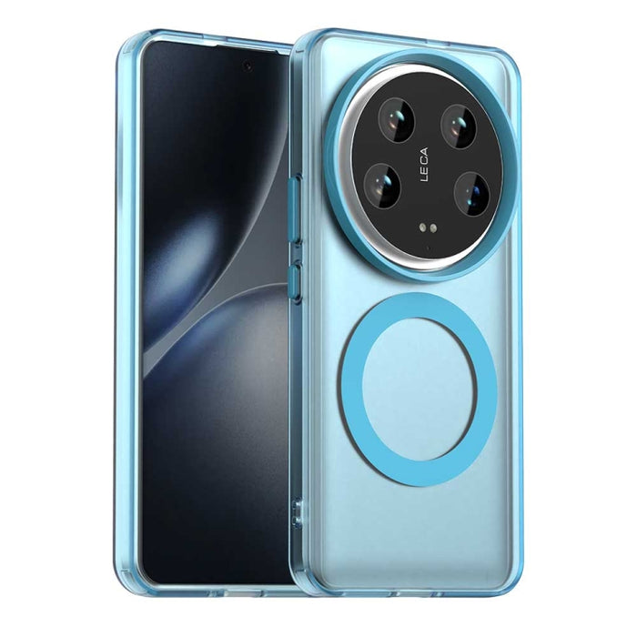 Funda híbrida de TPU para PC y Magsafe Candy, For Xiaomi 14 Pro, For Xiaomi 14, For Xiaomi Poco X5 Pro 5G