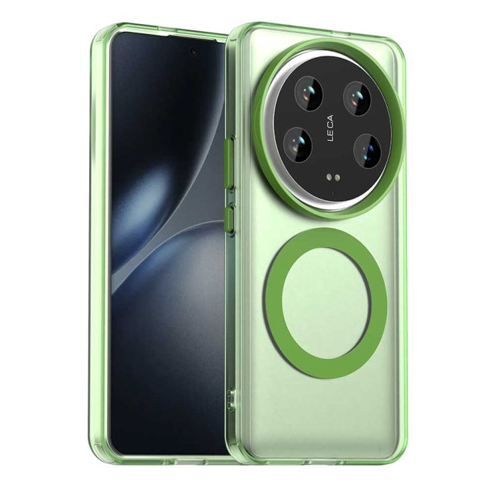 Funda híbrida de TPU para PC y Magsafe Candy, For Xiaomi 14 Pro, For Xiaomi 14, For Xiaomi Poco X5 Pro 5G