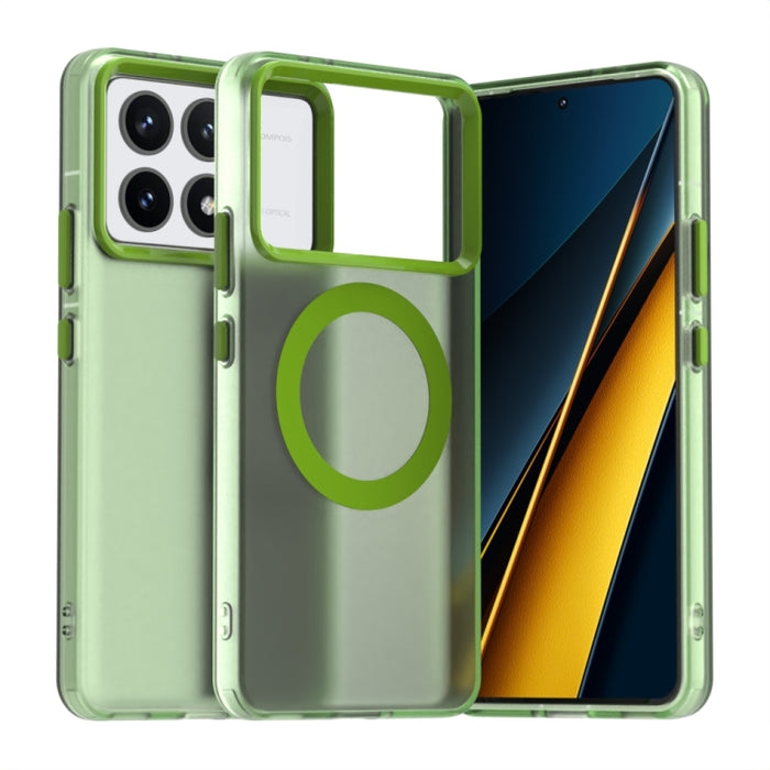 Funda híbrida de TPU para PC y Magsafe Candy, For Redmi K70 Pro, For Redmi K70, For Redmi Note 12 Pro 5G Global, For Redmi Note 12 5G Global / Poco X5