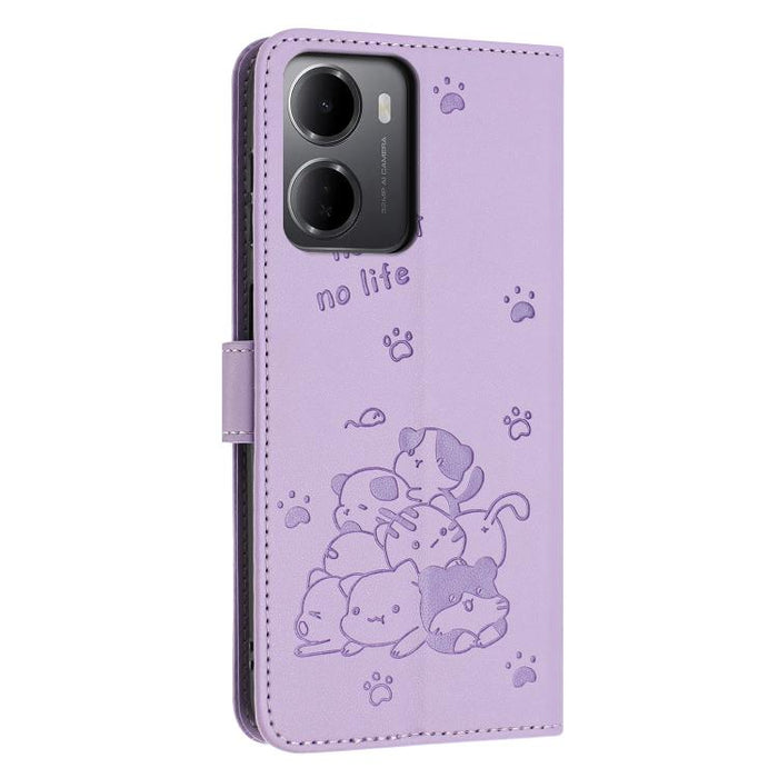 Funda de cuero para teléfono con gatito en relieve y cordón, For Redmi 15a 5G, For Redmi A7 Pro 4G 171mm, For Redmi Turbo 5 Max / Poco X8 Pro Max, For Redmi Turbo 5 / Poco X8 Pro 5G, For Redmi Note 15 Pro+ 5G Global 163.3mm                             ...