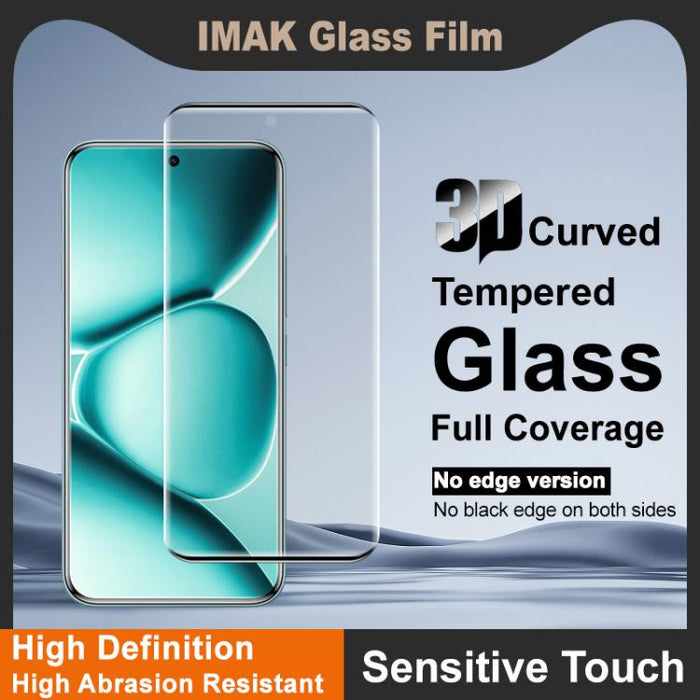 Película de vidrio templado de pantalla completa curvada 3D No Edge Version de imak, For Redmi Note 15 Pro+ 5G Global 163.3mm, For Redmi Note 15 4G Global 164mm, For Redmi Note 15 Pro 4G Global 163.2mm, For Redmi Note 15 5G Global 164mm                ...