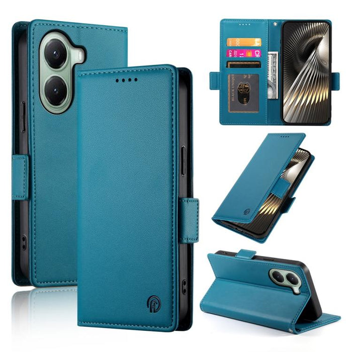 Funda para teléfono de cuero esmerilado con cierre magnético y hebilla lateral, For Xiaomi 15 Ultra, For Xiaomi Poco X7 Pro / Redmi Turbo 4, For Xiaomi 15 Pro, For Xiaomi 15, For Xiaomi 14T Pro, For Xiaomi 14T