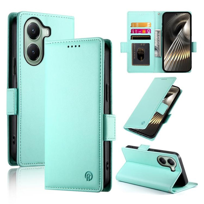 Funda para teléfono de cuero esmerilado con cierre magnético y hebilla lateral, For Xiaomi 15 Ultra, For Xiaomi Poco X7 Pro / Redmi Turbo 4, For Xiaomi 15 Pro, For Xiaomi 15, For Xiaomi 14T Pro, For Xiaomi 14T