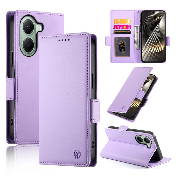 Funda para teléfono de cuero esmerilado con cierre magnético y hebilla lateral, For Xiaomi 15 Ultra, For Xiaomi Poco X7 Pro / Redmi Turbo 4, For Xiaomi 15 Pro, For Xiaomi 15, For Xiaomi 14T Pro, For Xiaomi 14T